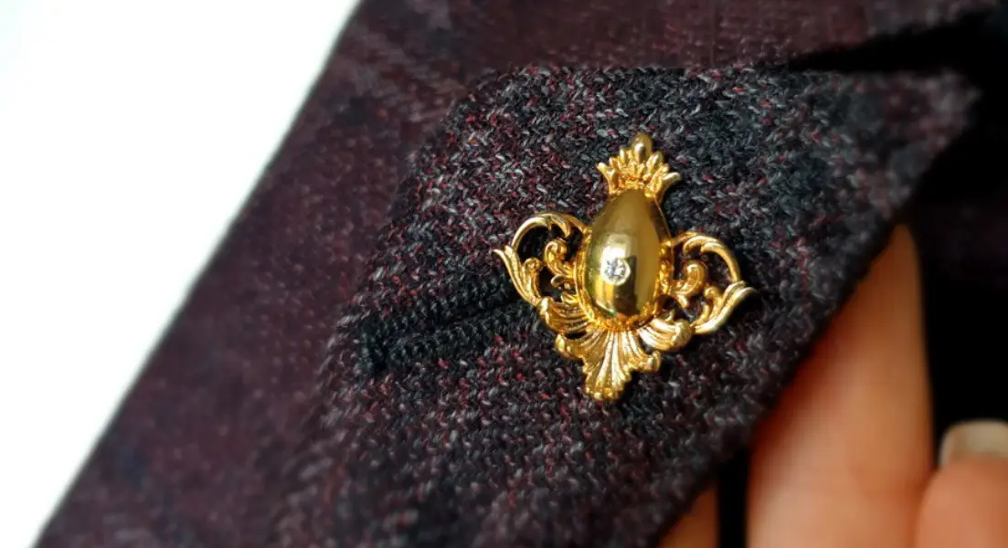 GOLDEN EGG WITH DIAMOND  Sartoria Colombini™